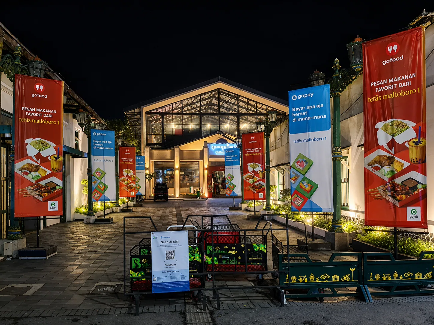 Gojek Teras Malioboro Spatial Branding